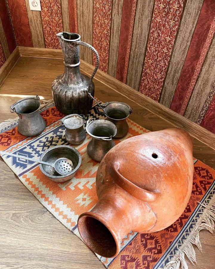 Minali Boutique Hotel Şǝki Exteriör bild