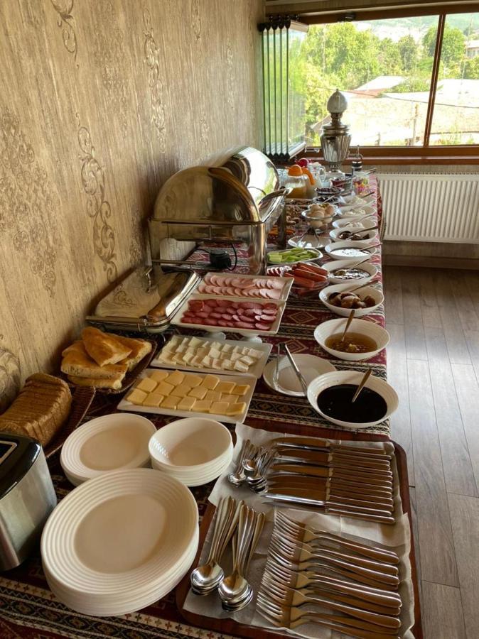 Minali Boutique Hotel Şǝki Exteriör bild