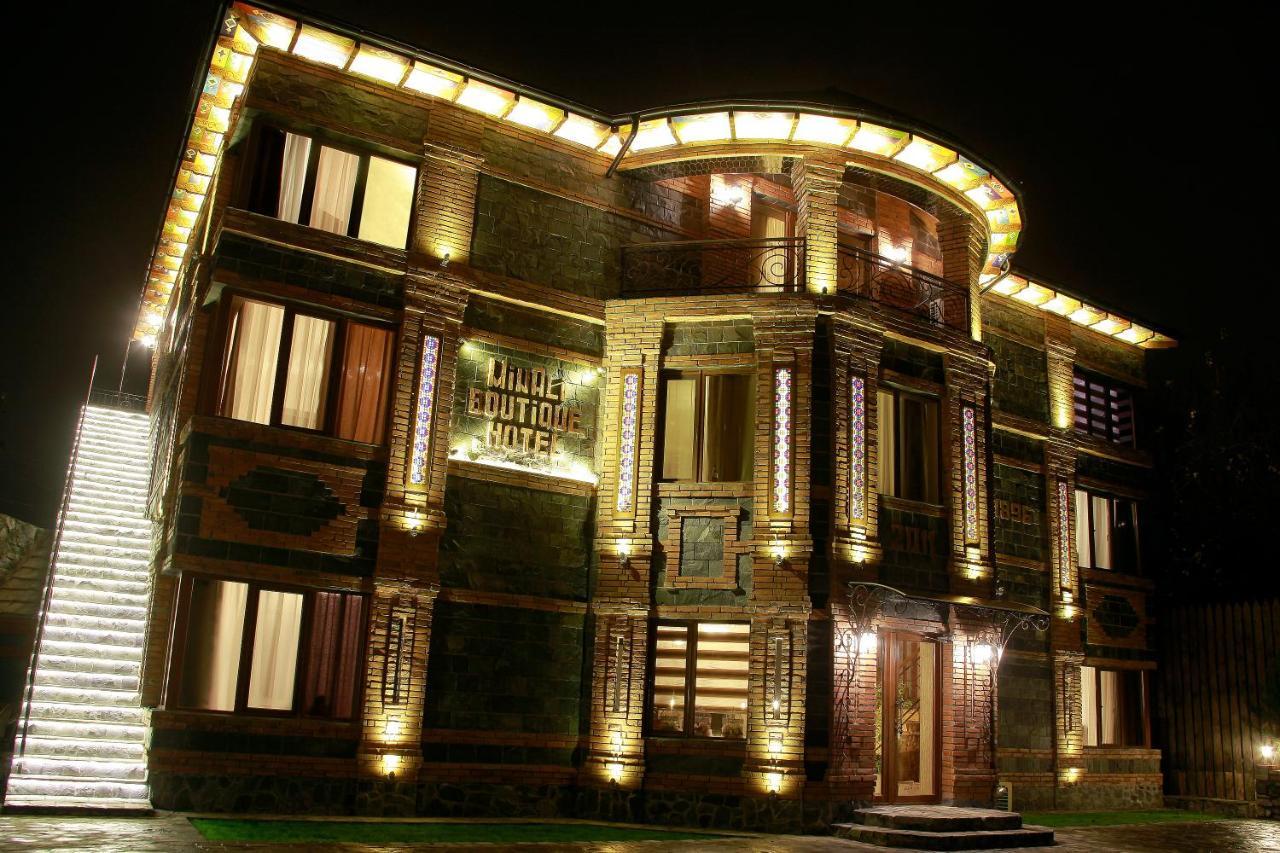 Minali Boutique Hotel Şǝki Exteriör bild