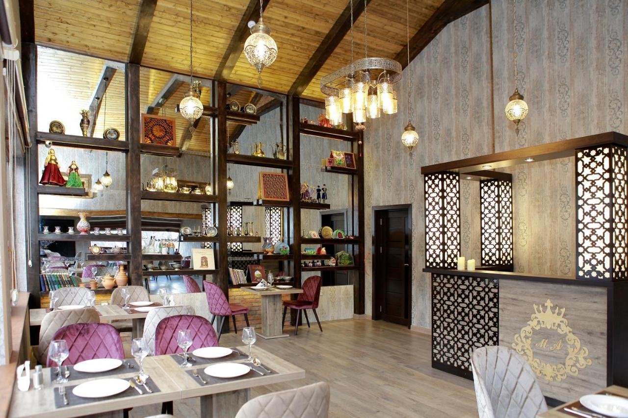 Minali Boutique Hotel Şǝki Exteriör bild